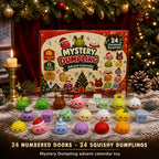Calendrier de l'Avent Mystery Dumpling avec 24 squishies