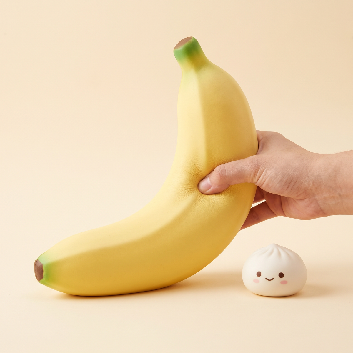 Banane squishy géante 45 cm